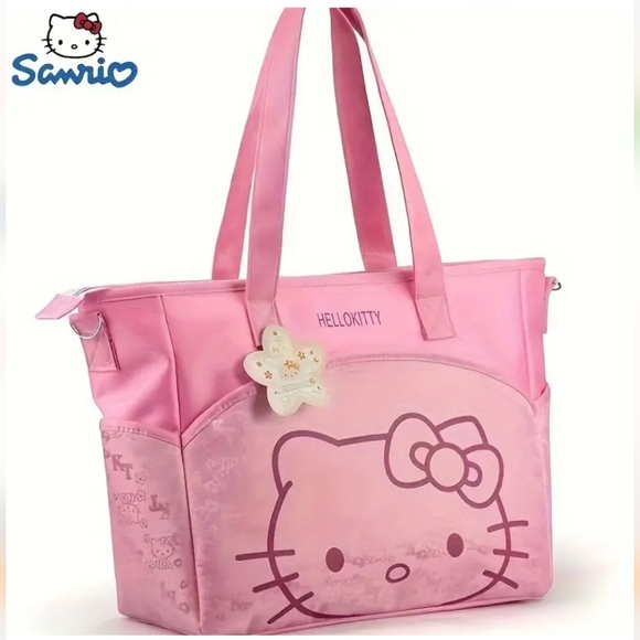 Hello Kitty | Bags | New Hello Kitty Large Travel Bag Pink Purse | Poshmark